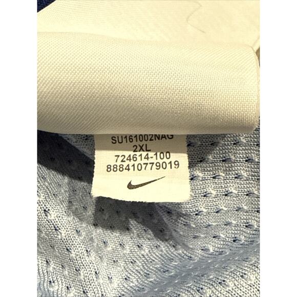 BARCELONA 17/18 HOME FOOTBALL SOCCER JERSEY NIKE sz 2XL MEN PLAYER VERSION - Picture 4 of 7